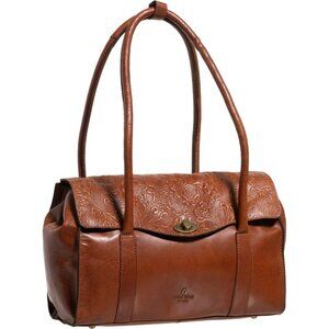 ***WILD WEST Emersyn Turn-Lock Tote Bag - Leather***